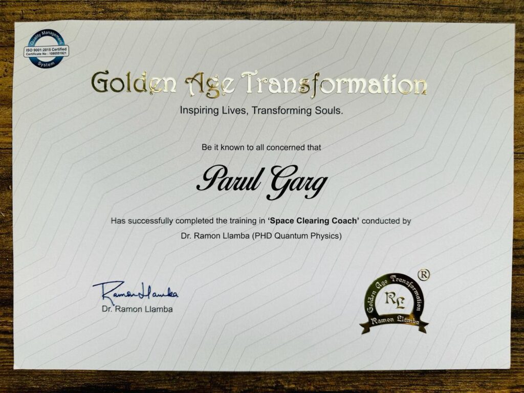 Space Clearing Coach